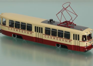ЛМ-57 №с6139 «Служебный» 3-дверный трамвай