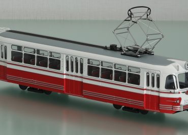 ЛМ-57 3-дверный трамвай