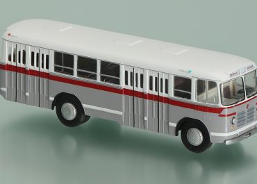 ЛиАЗ-Э676 опытный городской автобус на шасси автобуса ЗиЛ-158