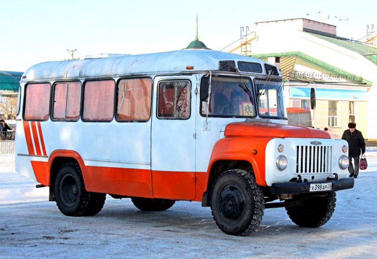 КАвЗ-3270 и 3271 пассажирский автобус на шасси ГАЗ-53-12