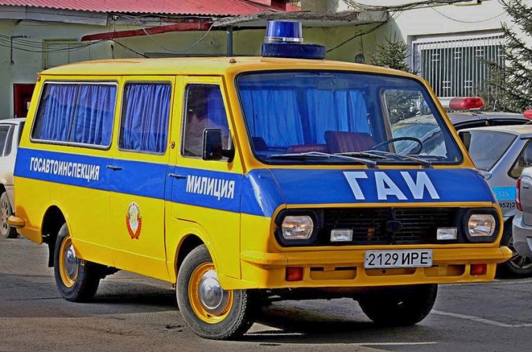 РАФ-2203-АДЧ оперативный автомобиль дежурной части ГАИ МВД СССР