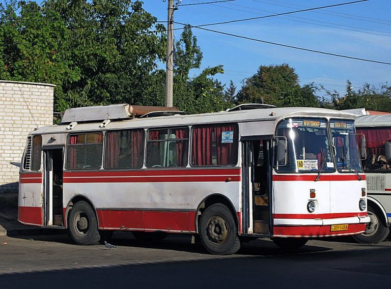 ЛАЗ-695НГ «Львiв» газобалонный городской автобус