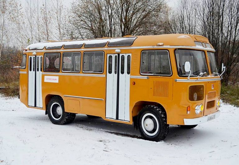 ПАЗ-672М пассажирский автобус на агрегатах ГАЗ-53
