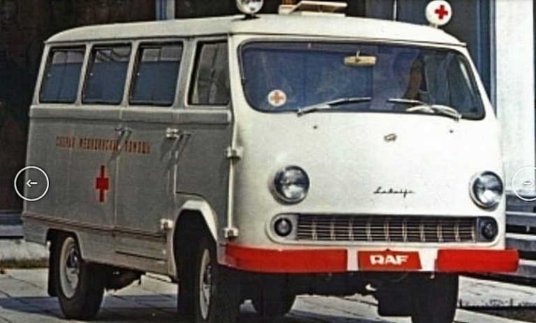 РАФ-977ИМ микроавтобус скорой медицинской помощи модификация РАФ-977ДМ «Латвия»