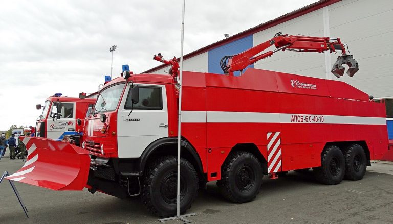 АПСБ-6,0-40-10 автомобиль пожарно-спасательный на шасси КамАЗ-63501