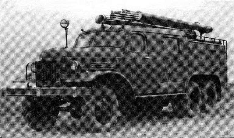ПМЗ-15, ААП-25 (151)-15, первый в СССР аэродромный пожарный автомобиль