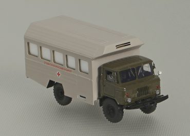 КСП-2001 на шасси ГАЗ-66 многофункциональный фургон скорой медицинской помощи