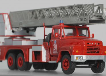Пожарная гидравлическая автолестница Simon HL-46 на шасси КрАЗ-250