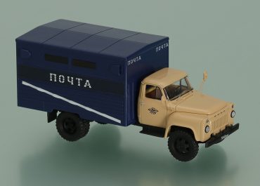 ГЗСА-948/-3712 1-дверный почтовый фургон на шасси ГАЗ-52-01