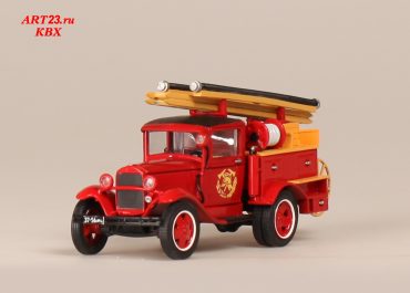 Пожарная автоцистерна на укороченом шасси ГАЗ-АА