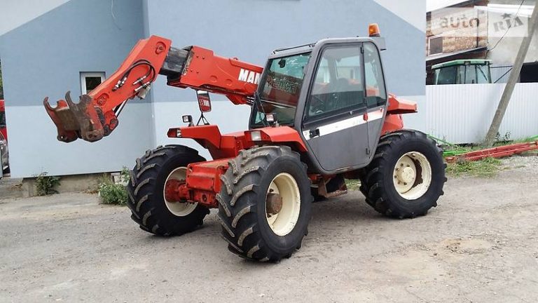 Manitou Maniscopic MLT 626 frontal wheel telescopic Loader