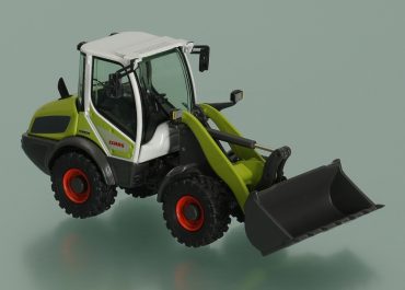 Claas Torion 639, Liebherr L508 Compact, frontal hydraulic wheel Loader