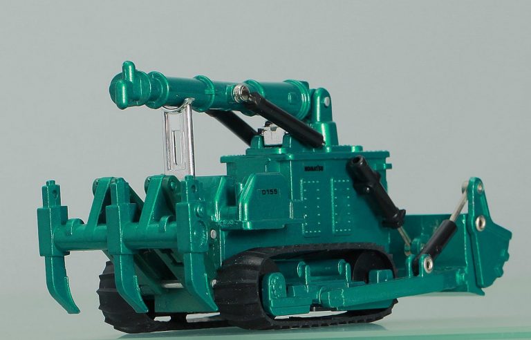 Komatsu D155W crawler Amphibious dozer