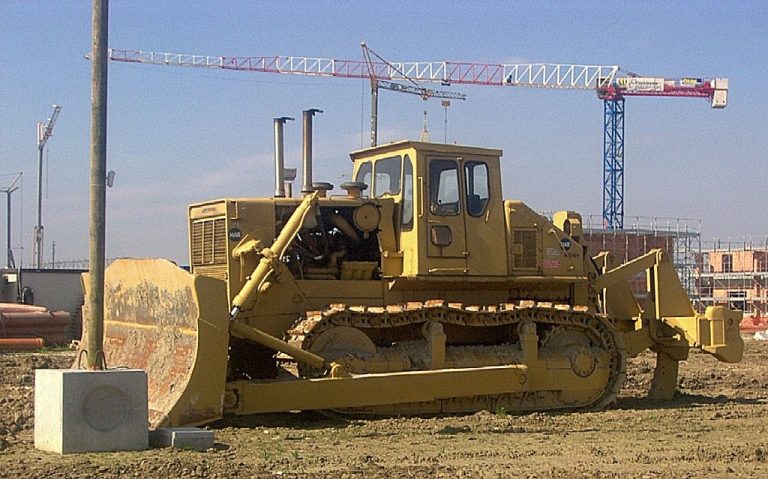 Allis Chalmers HD 41 crawler hydraulic bulldozer ROPS