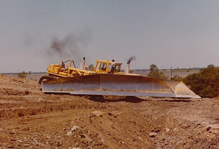 D9G bulldozer with Angle blade Balderson BRAP-48 “Double Dude”
