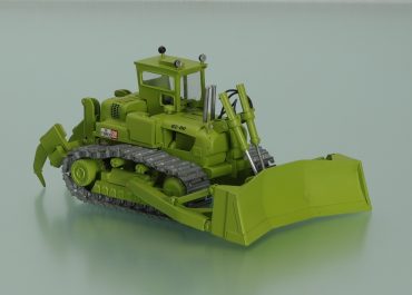 Terex 82-80, Euclid TC-12-3 1963-68, crawler hydraulic bulldozer