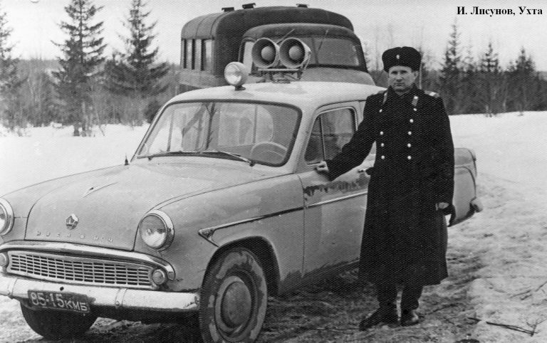 Москвич-407, МЗМА Москва 1958-63 год, патрульный автомобиль ОРУД – ГАИ
