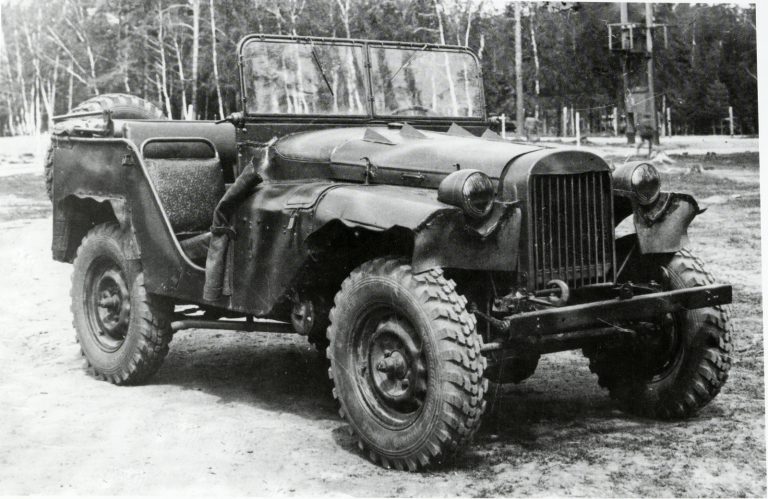 ГАЗ-64 первый российский армейский многоцелевой автомобиль высокой проходимости