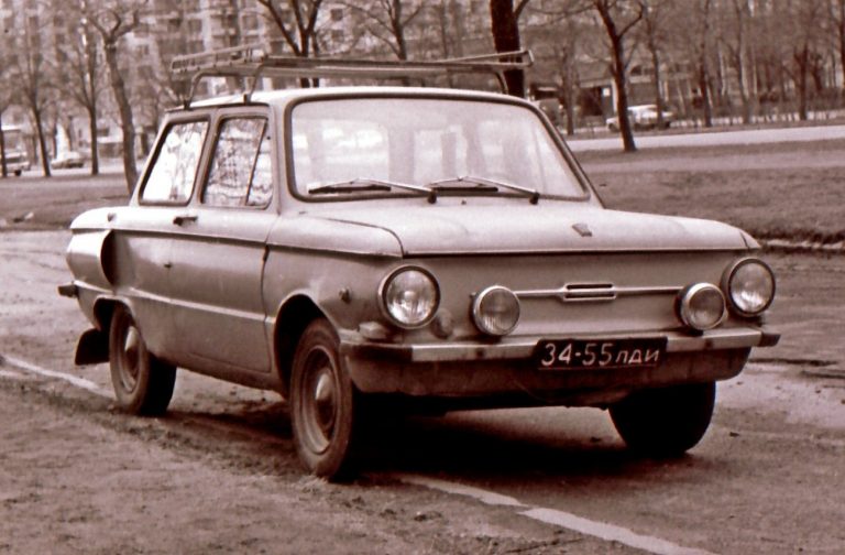 ЗАЗ-968/968А «Запорожец» заднемоторный автомобиль