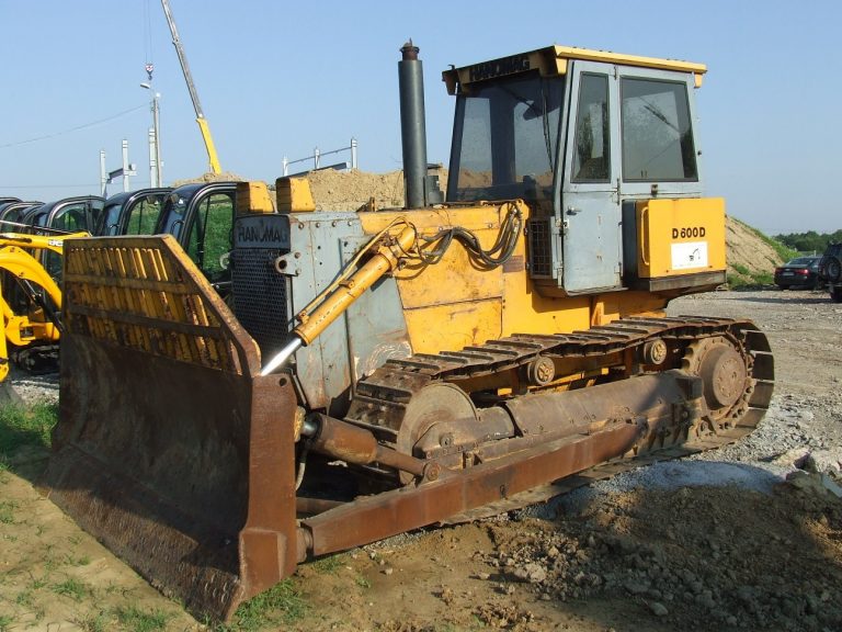 Hanomag K12DL MF D600C, crawler hydraulic bulldozer