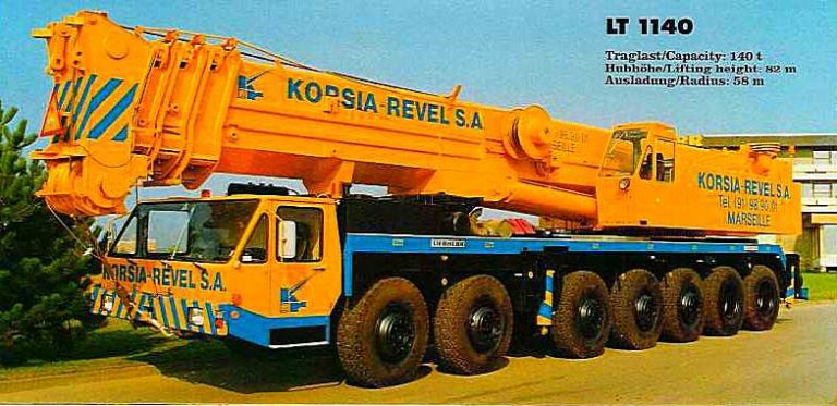 Liebherr LT 1120 hydraulic Cranes