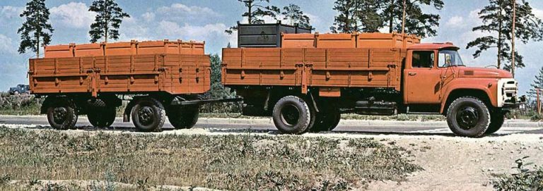 ЗиЛ-130Г бортовой длиннобазный грузовик