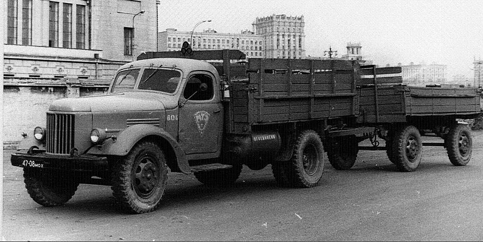 ЗиЛ-164/164А базовый бортовой автомобиль — Каталог К.В.Х.