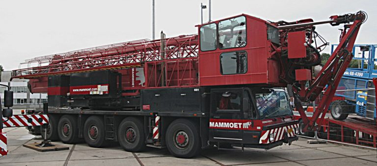 Spierings SK 599 AT5 lattice crane «Mammoet»