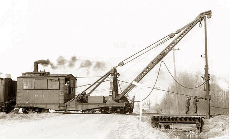 Railway cranes Denver & Rio Grande Western Railroad