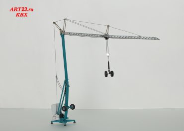 Cattaneo CM 74B self erecting tower cranes