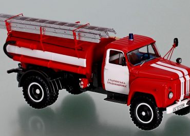 АЦУ-10(5312-01) пожарная автоцистерна на шасси  ГАЗ-53-12