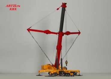 Sany SAC 12000 all-terrain Crane