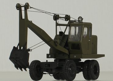 Э-302 колёсный тросовой экскаватор