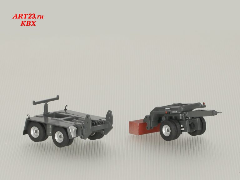 1-axie, 2-axle rolling trolleys for transportation trailerе Self-erecting crane Liebherr 81K