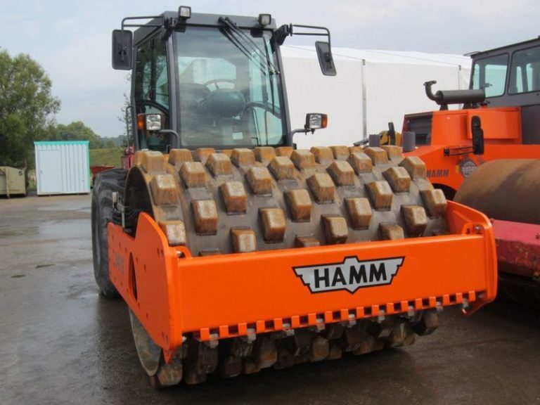 Hamm 3412HT P compactor with vibratory roller drum