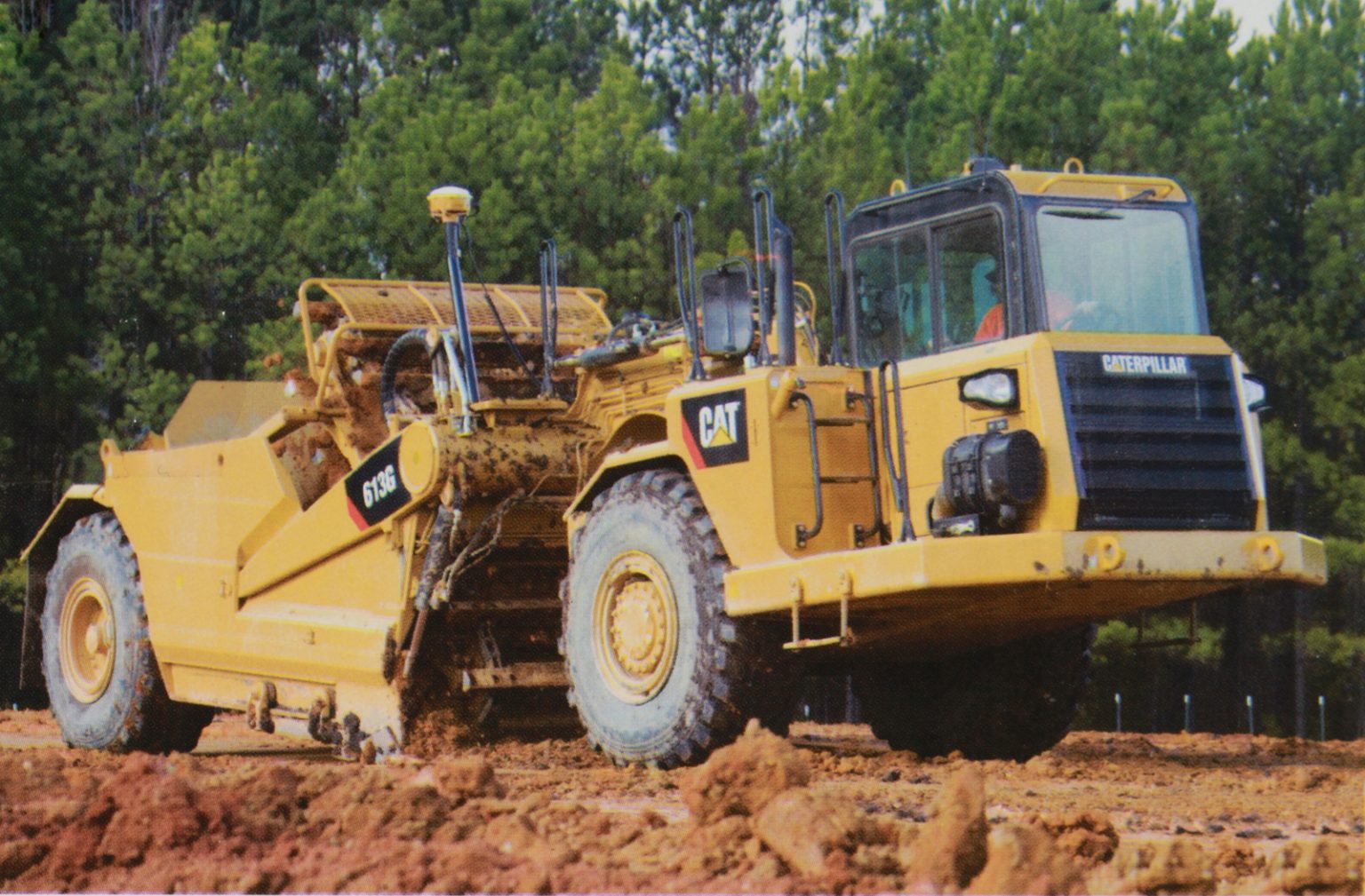 Скрепер Caterpillar 663