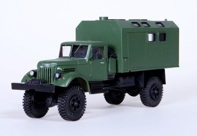 МАЗ-502А армейский автомобиль с КУНГом, Кузов Универсальный Нулевого Габарита, типа СН