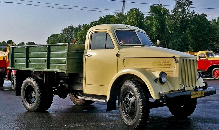 ГАЗ-93Б самосвал для сельхозгрузов задней выгрузки на шасси ГАЗ-51Д