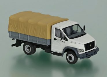 ГАЗ-C41R11/C41R13 Next среднетоннажный бортовой грузовик с тентом