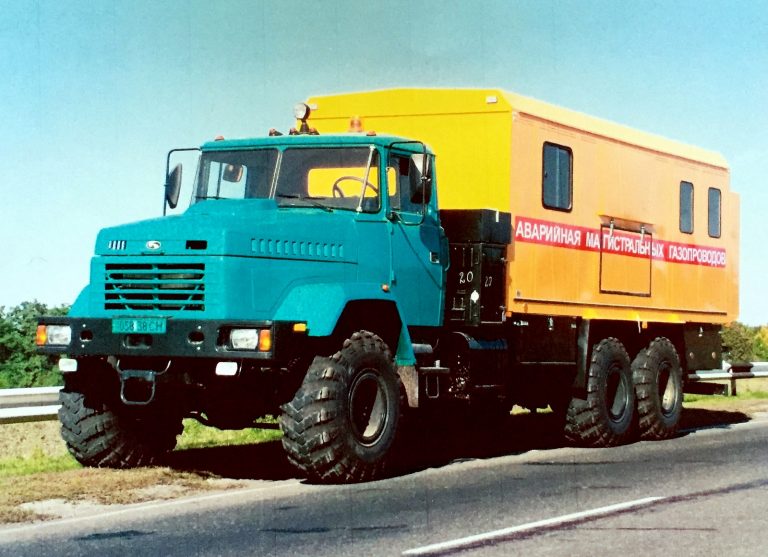 АМГ-1 аварийная магистральных газопроводов на удлиненном шасси КрАЗ-260Г 6х6