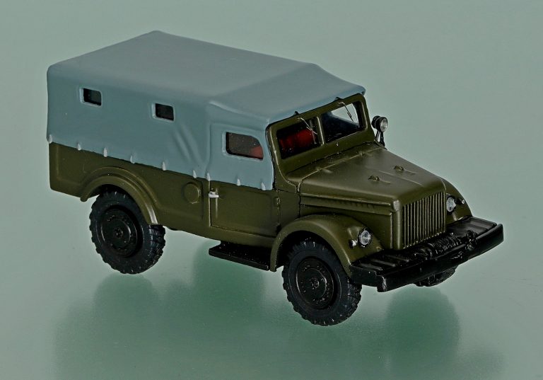 ГАЗ-62 4х4 опытный, грузопассажирский транспортер-вездеход