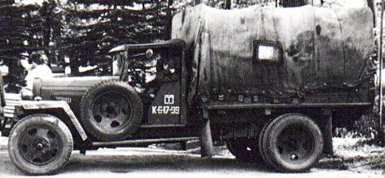 ГАЗ-ММ упрощённый бортовой грузовик