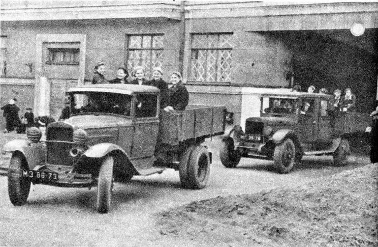 ЗиС-5 учебный грузовик ДОСААФ СССР для подготовки водителей
