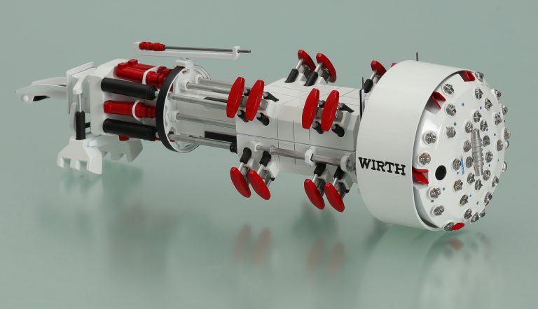 Wirth Drilling Tunneling machine