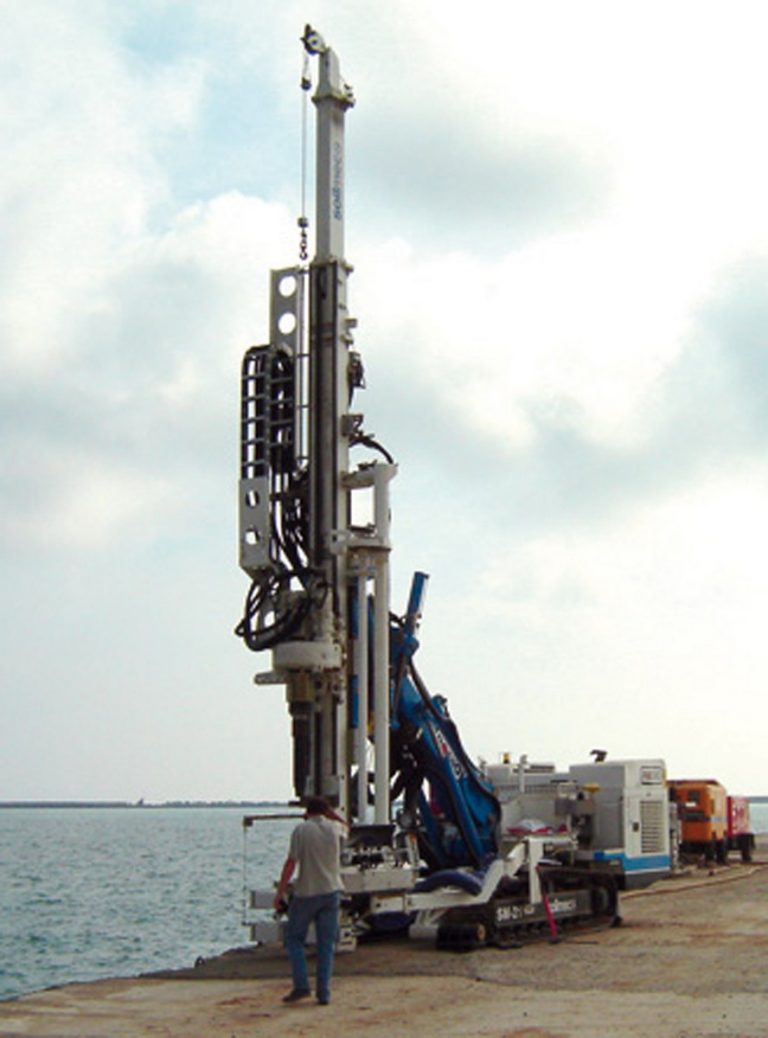 Soilmec SM-21 crawler drill rig