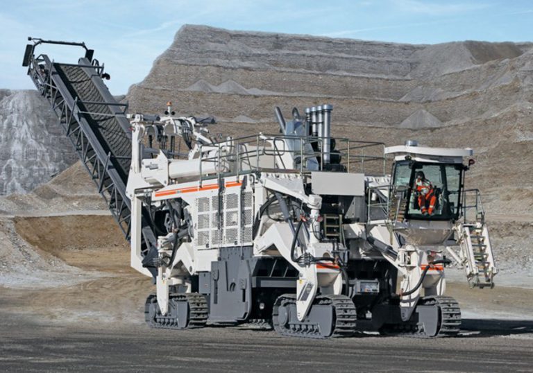 Wirtgen 4200 SM Surfase Miner a massive machine used for selective mining of coal, iron ore or soft rock