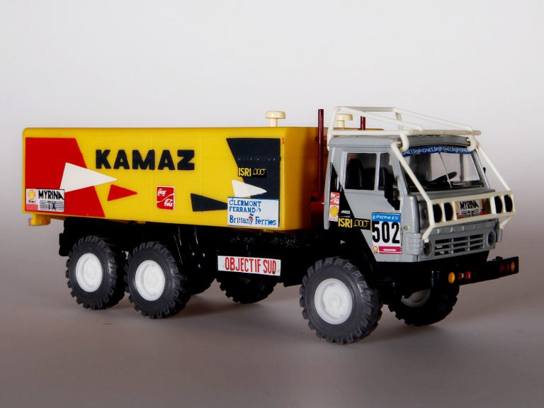 КамАЗ-С4310 №502 6х6 спортивный грузовой автомобиль для ралли-марафона Objective Sud-Цель юг