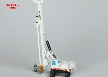 Soilmec R-10 directional drill on the basis of a crawler excavator Caterpillar 215D