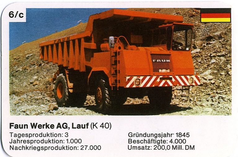 Faun K40/40VL off-road Mining Truck