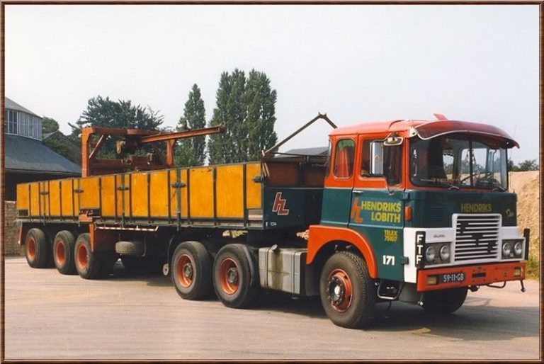 FTF, Floor Truck Fabriek, F-7.20D-02 «Hendriks Lobith» truck tractor with 3-axle semi-trailer